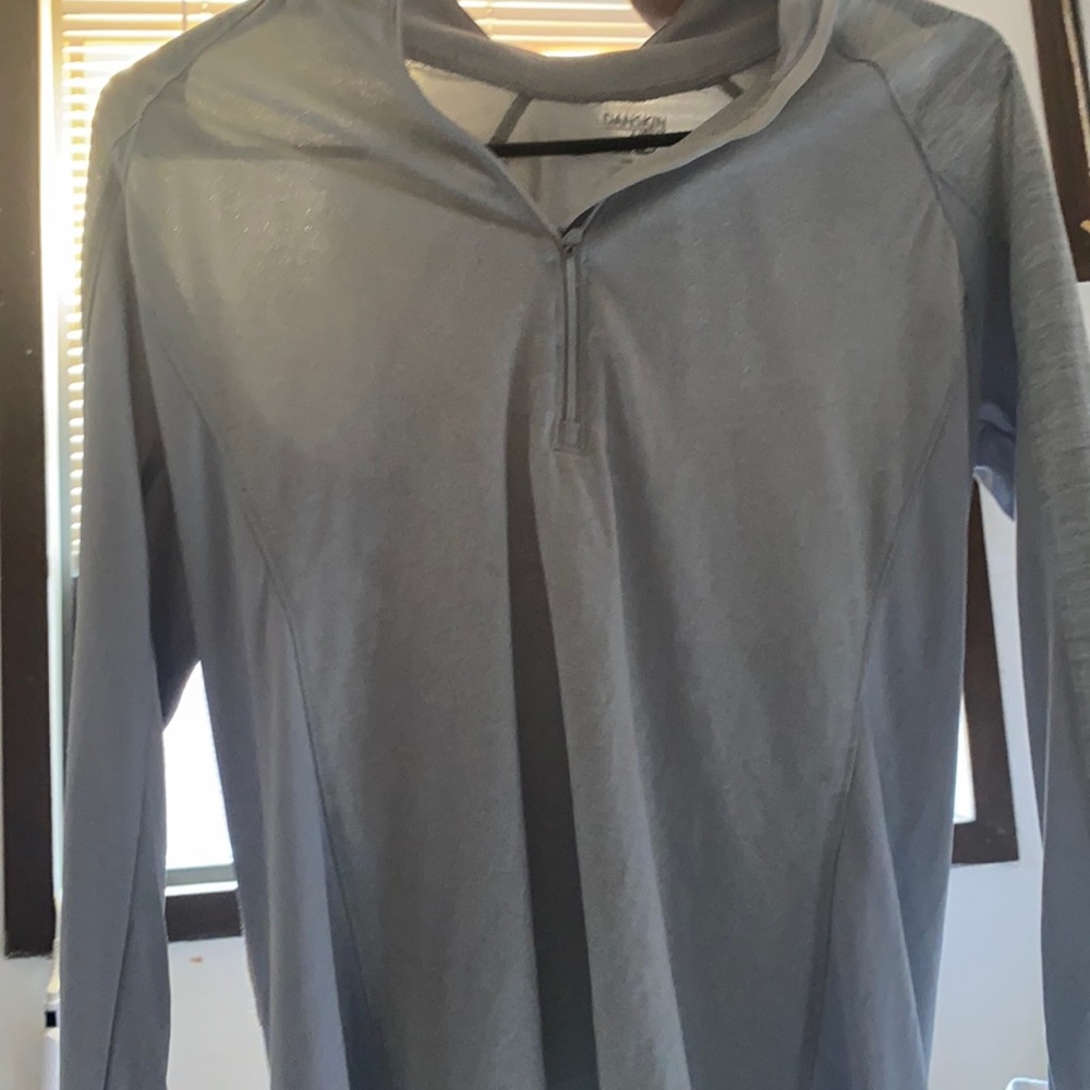 Danskin Now Women’s S Grey Quarter Zip